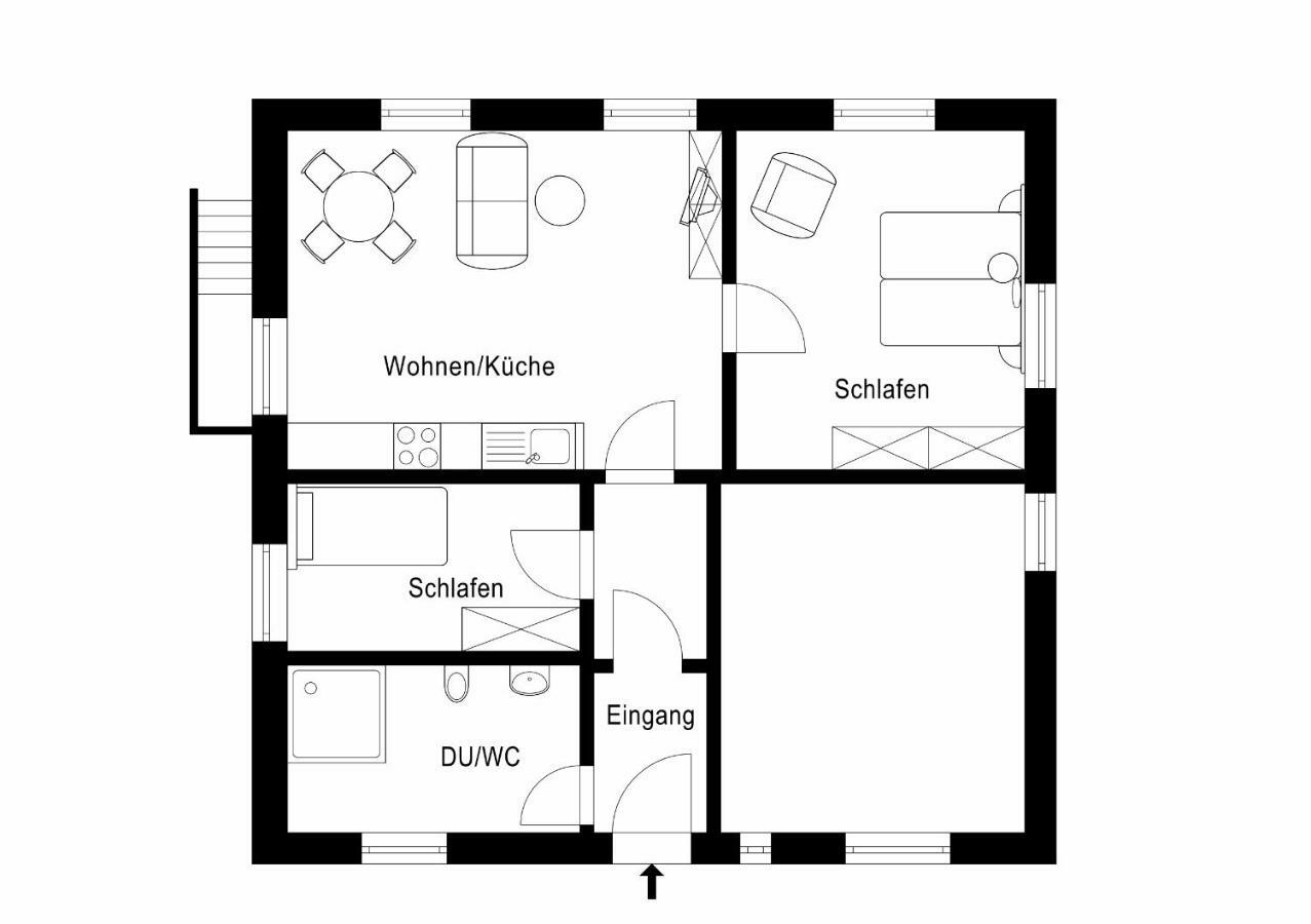 Tal-Residenz Whg 1 Apartment Bad Salzuflen Exterior photo